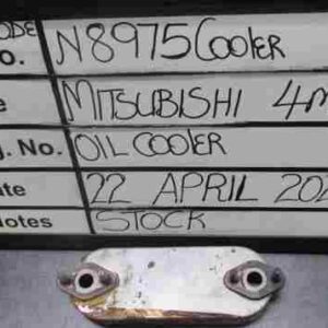 Mitsubishi 2.8 4M40 Oil Cooler Stock Code N8975COOLER