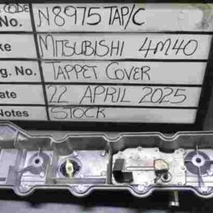 Mitsubishi 2.8 4M40 Tappet Cover Stock Code N8975TAP/C