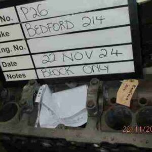 Bedford 214 Block Stock Code P26