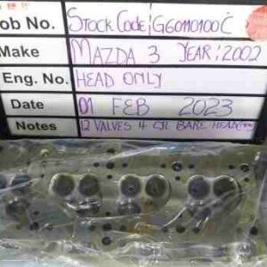 Mazda B2600 Bare Head Stock Code G60110100C