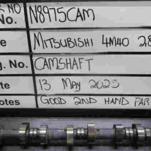 Mitsubishi 4M40 Camshaft Stock Code N8975CAM