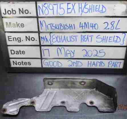 Mitsubishi 4M40 Exh Heatshield Stock Code N8975EXH/SHIELD