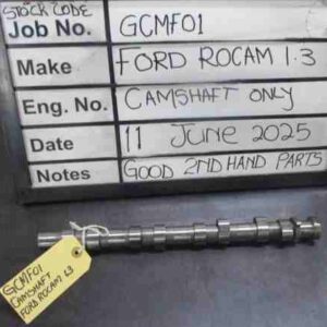 Ford Rocam 1.3 Camshaft Stock Code GCMF01