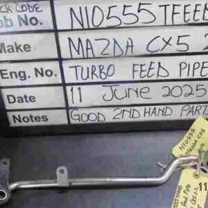 Mazda CX5 2.2 Turbo Oil Feed Pipe Stock Code N10555TFEED