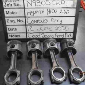 Hyundai H100 2.6 Conrods Stock Code N9305CRD