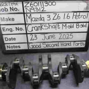 Mazda Z6 Crankshaft Size M-STD, B/E- STD Stock Code Z60111300