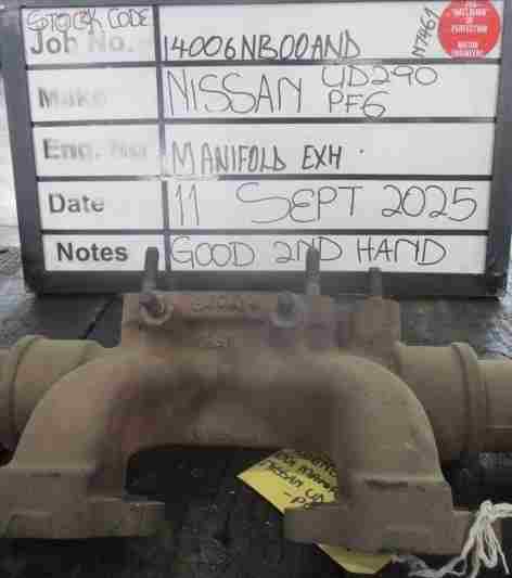 Nissan PF6 Exh Manifold Old CT Stock Code 14006NB00AND