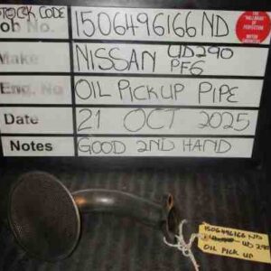 Nissan PF6 Oil Pick Up Pipe Stock Code 1506496166ND