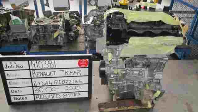 Renault B4DA4 Reconed Bare Engine Stock Code N10381