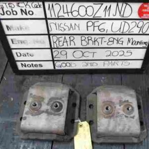 Niss PF6 Eng Mounting Bracket Rear Stock Code 1124600Z11ND