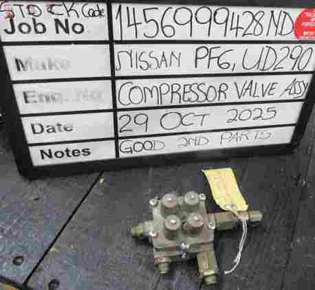 Nissan PF6 Compressor Valve Kit Stock Code 1456999428ND