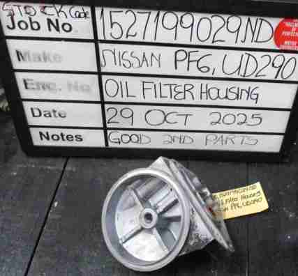 Nissan PF6 Filter Housing Stock Code 1527199029ND