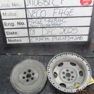 Iveco 4FGE Used Crank Pulley Stock Code N10681CP