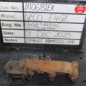 Iveco 4FGE Used Exh Manifold Stock Code N10681EX