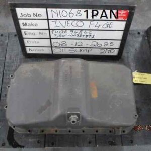 Iveco 4FGE Used Oil Pan (Sump) Stock Code N10681PAN