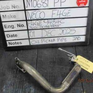 Iveco 4FGE Used Oil Pick Up Pipe Stock Code N10681PP