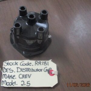 Chev 2.5 Distributor Cap Stock Code RR181